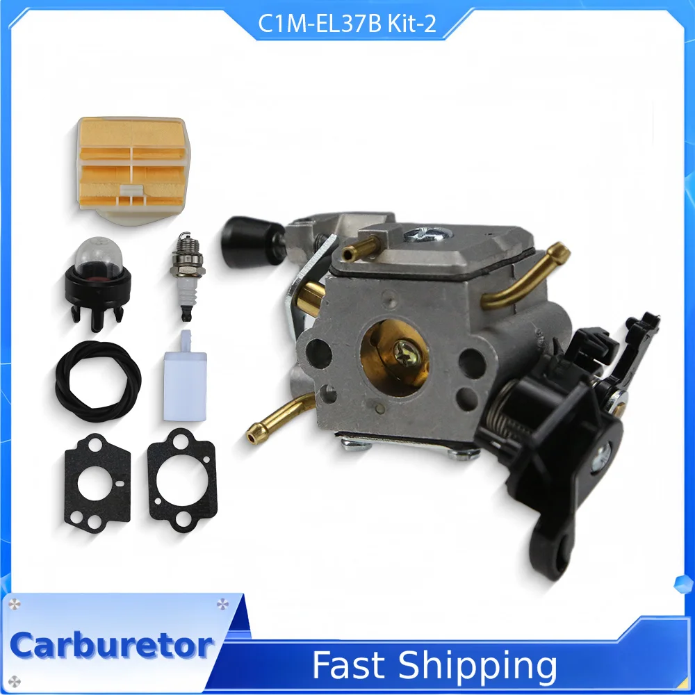 

C1M-EL37B Carburetor for Husqvarna 445 445E 450 450E Gas Chainsaw with Air Filter Tune Up Kit