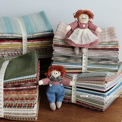40*48cm DIY Japan Little Cloth group Yarn-dyed fabric,for sewing Handmade Patchwork Quilting Cotton Fabric