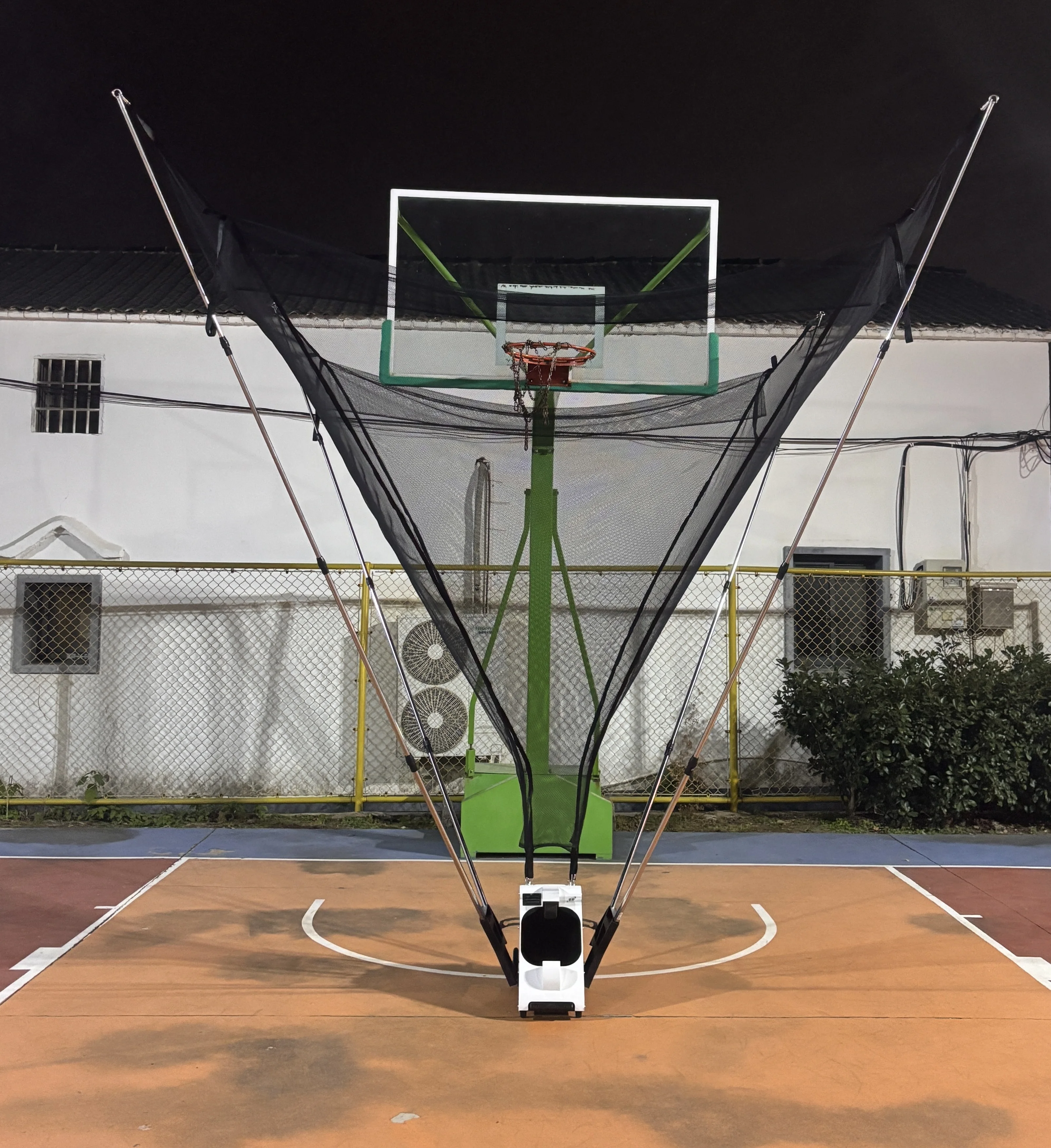 New Arrival Intelligent Basketball Shooting Machine Portable Automatic Basketball Return Training Equipmentpromote sales