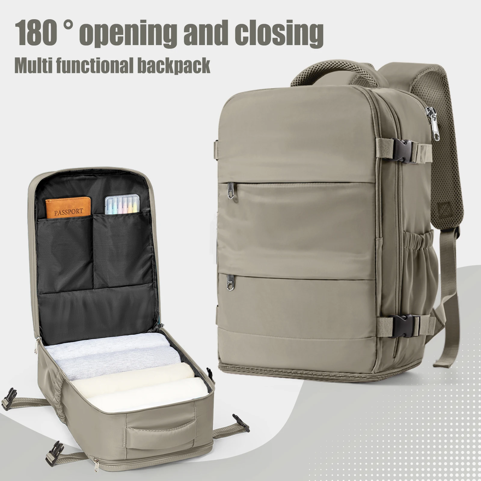 Ryanair Backpack 40x30x20 Cabin Bag Travel Backpack for Men Women Hand Luggage Leisure Laptop Backpack Work Bag Cabin Backpack