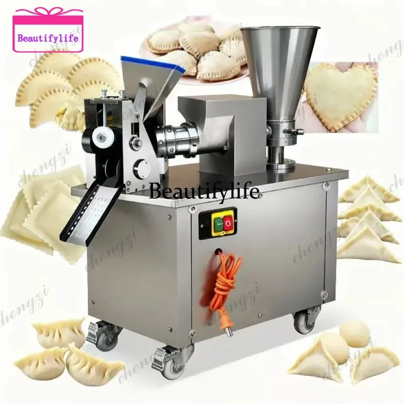 A55 Ravioli dumpling pie machine, samosa triangle pancake machine, automatic meat