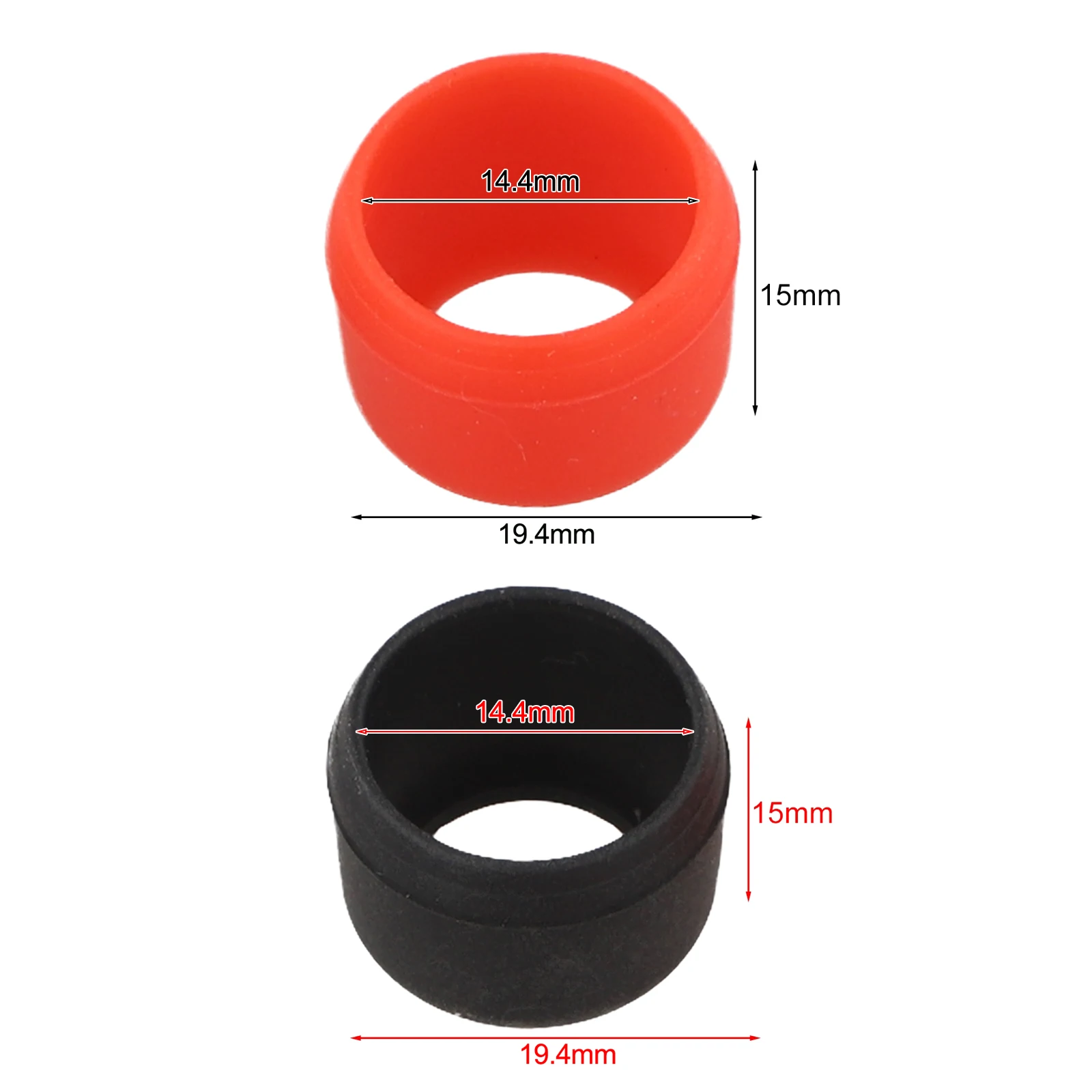 Rubber Head Sleeve Hex Driver Head Cover Tool Protection Head Protection Solution Tool Wear Protection Hex Driver Bits