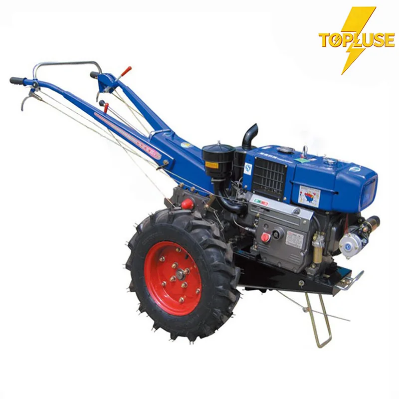 Customized Small Diesel Walking Tractor 10hp Agricultural Power Tiller Diesel Engine for Sale