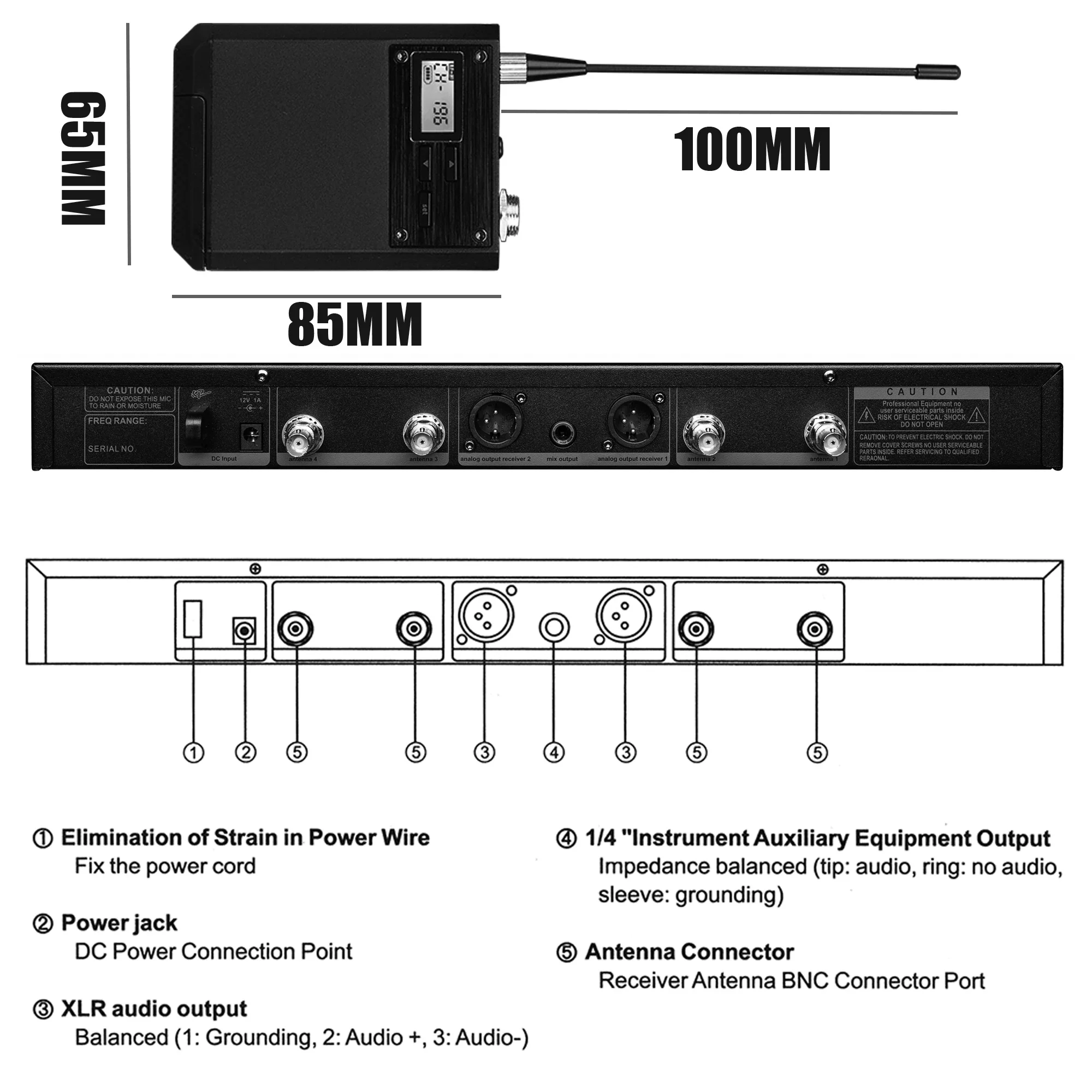 Leicozic Professional Wireless Microphone Chrome KSM8 AD4D Fit Beta58 Beta87a Dual Microfone Lapel Headset Mic Stage Performance