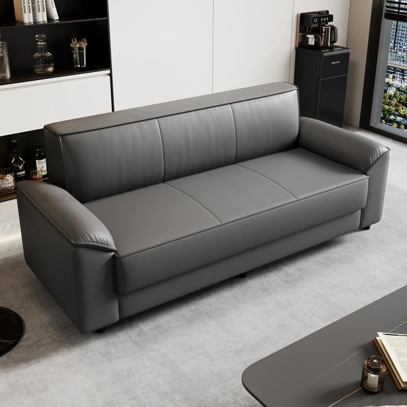 

leather modern Sofas Living Room simple minimalist lazy Sofas luxury europe salas y sofas muebles elegantes modernos Furniture