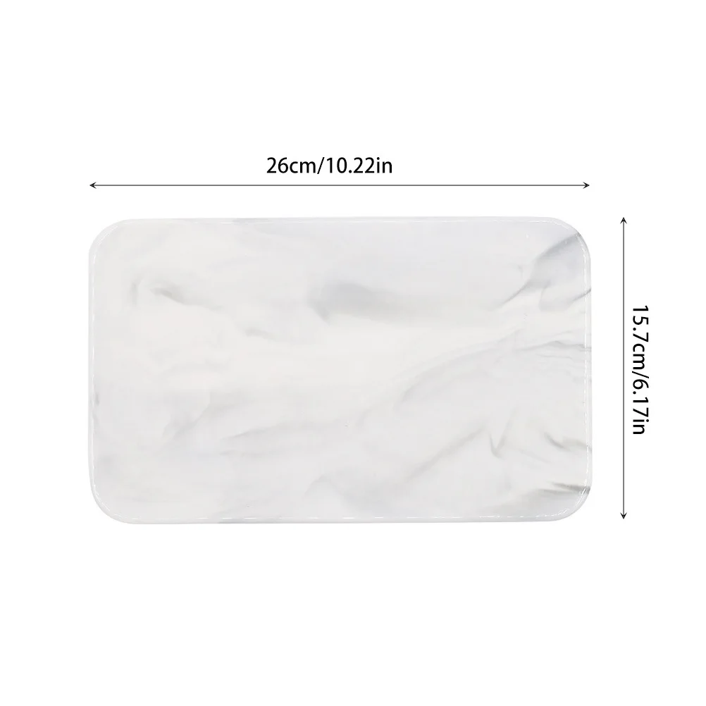 صينية سيراميك بنمط رخامي، تصميم بسيط ممتاز غير سام لغرفة الطعام في المطبخ، يخدم كعكة الخبز، السوشي، البيتزا، الطراز الشمالي #6