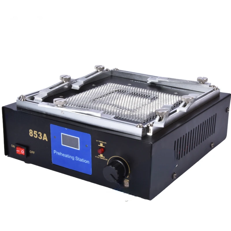 Infrared Digital Preheating Station 110V/220V Table Rework Station Soldering Station IR Preheating Heating Disk Area 130*130 mm