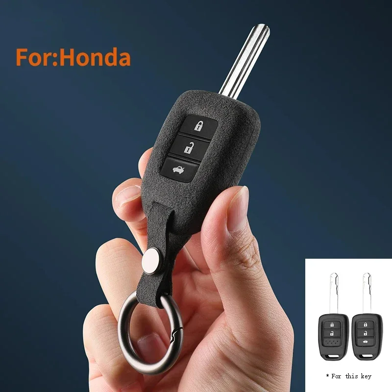 2/3/4 Buttons Key Bags Car Key Case Cover For Honda Civic Accord 2016 2017 2018 2019 Auto Key Shell Replacement Accessories