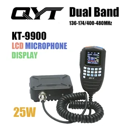 QYT KT -9900 ein zweifrequenz-funkgeraet und 250 w eine amateur-mini-bidirektion-cd weisen auf einen transceiver für mikrofone hin