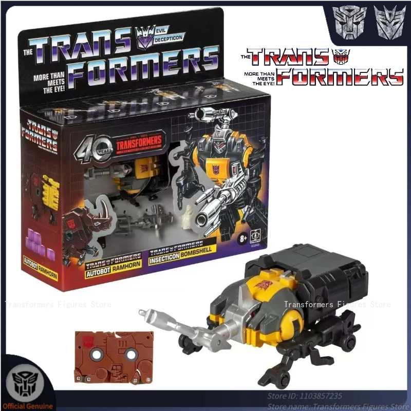 Transformator Oryginalna Replika G1-Bombshell Film Kreskówka Figurka Akcji Anime Ruchomy Robot Model Studio Klasyczna Zabawka Prezent Dostępny