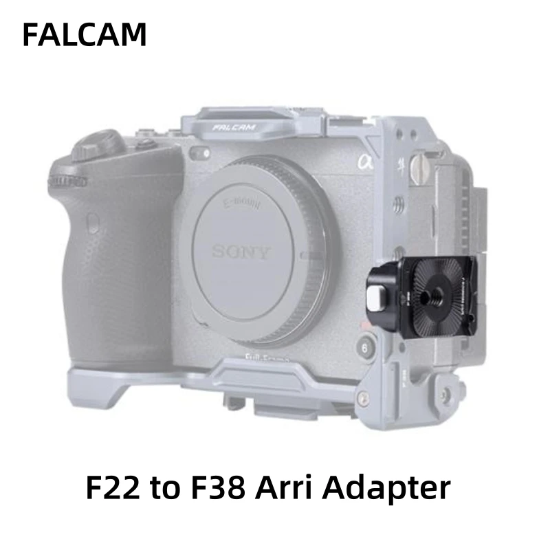 FALCAM F22 to F38 F22A3806 Arri Adapter with Quick Release Base Mount Standard ARRI Gear for Camera Cage