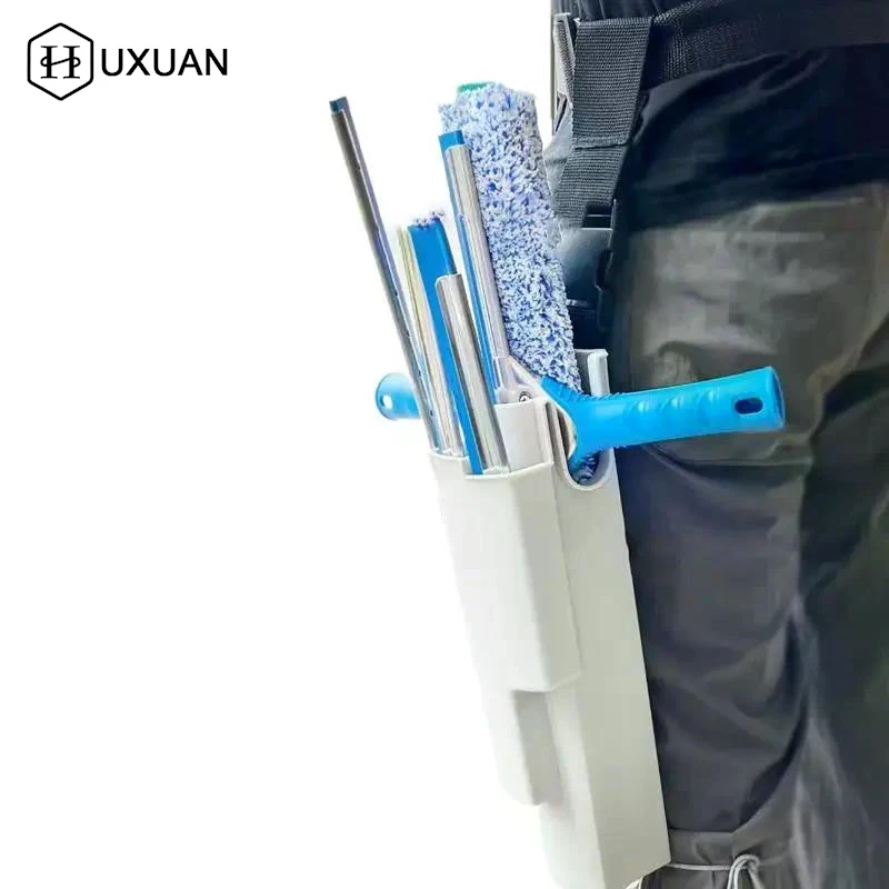 Fensterreinigungswerkzeuge Holster für Rakelwascher mit Gürtel Solarpanel-Reinigungsrakel
