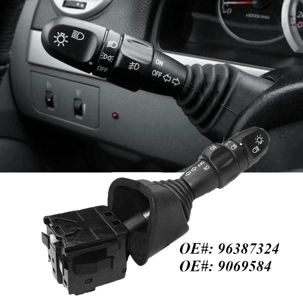 Car Turn Signal Switch Headlight Fog Lamp Dimmer Control Switch 96387324 for Lacetti Optra Nubira Excelle
