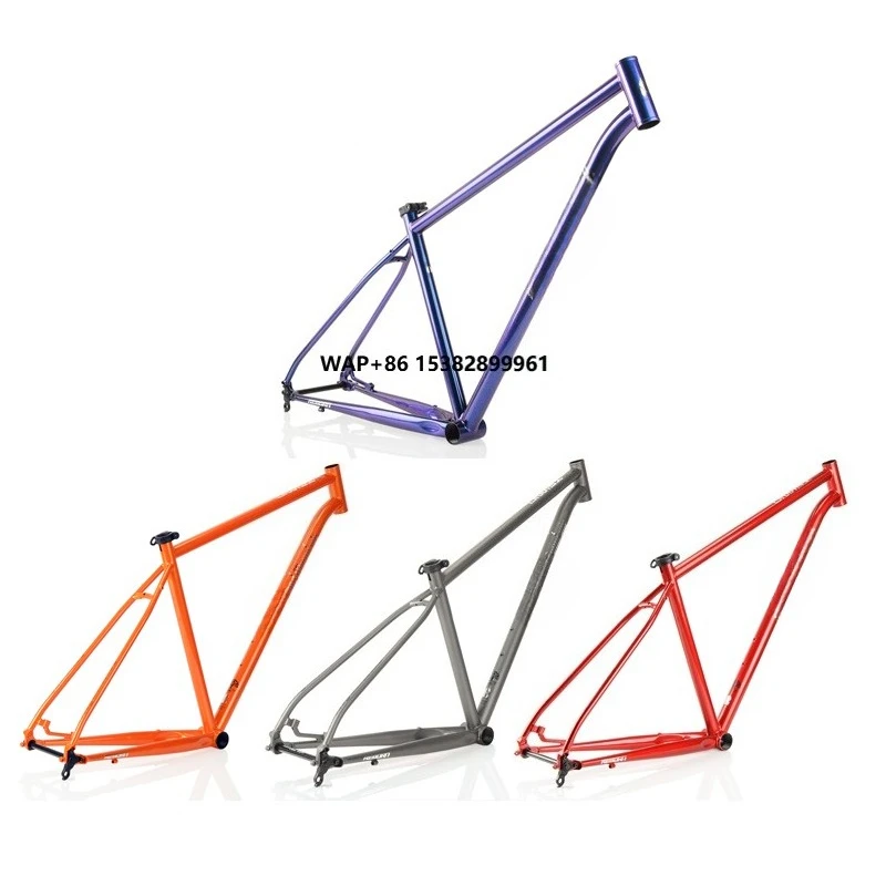 

AM XM520 Mountain MTB Bike Frame 27.5inch CR-MO Steel Brushing 15" 17" 19" Disc Brake Reynolds 520 MTB Bicycle Frame 142mm Axis