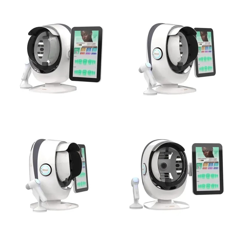 for Multilingual Skin Detection Intelligent 3D Digital Mirror Skin Scanner Analysis Facial Skin Analyzer