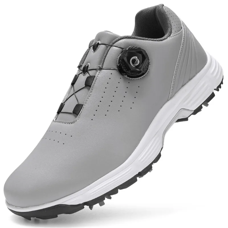 

New Arrival Golf Training Shoe Men Big Size 48 Athletic Shoes Mens Anti-Slippery Spikes Golf Shoe for Man Comfortable Sport Shoe