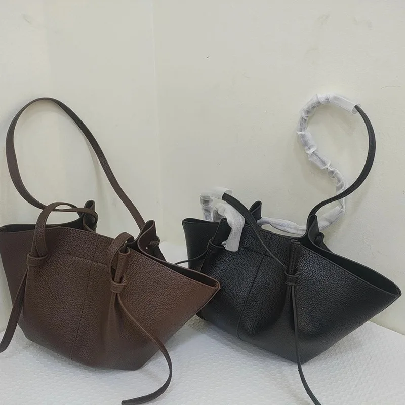 

Brand Yuzefi Women's Shoulder Bag Leather Luxury Design High-quality Women's Crossbody Bag Solid Color Multifunctional Handbag