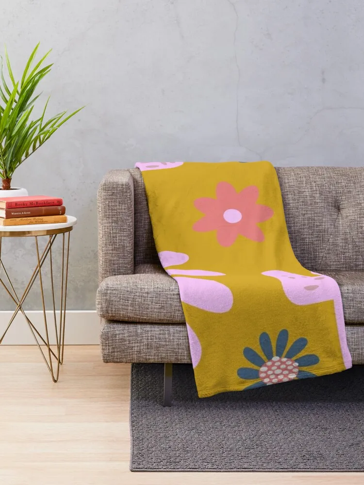 Nursery cactus decor Throw Blanket For Sofa Thin Decoratives Personalized Gift Blankets