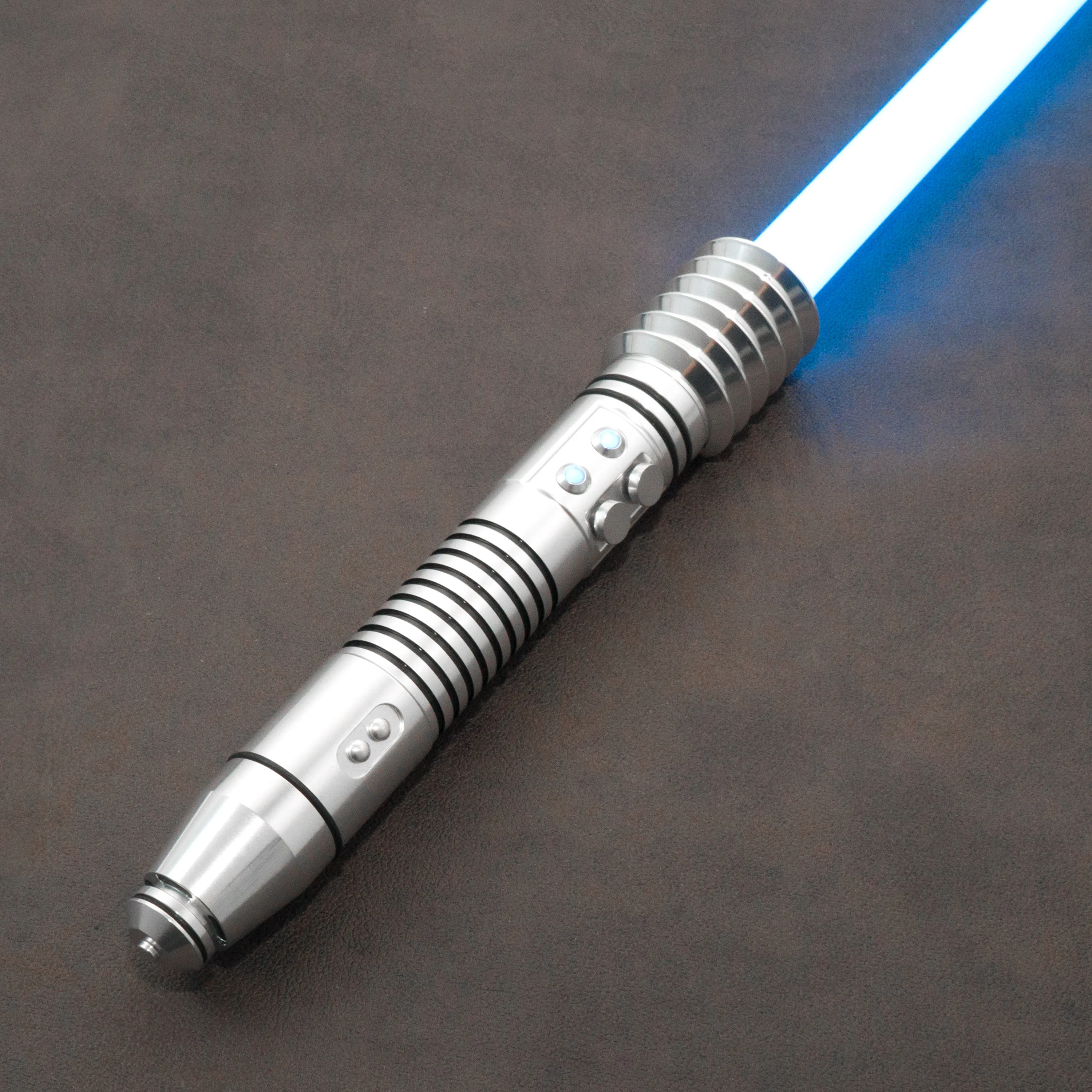 

Kit Fisto duplicate Proffie v2.2 Metal hilt heavy dueling pixel lightsaber with 28 sound fonts