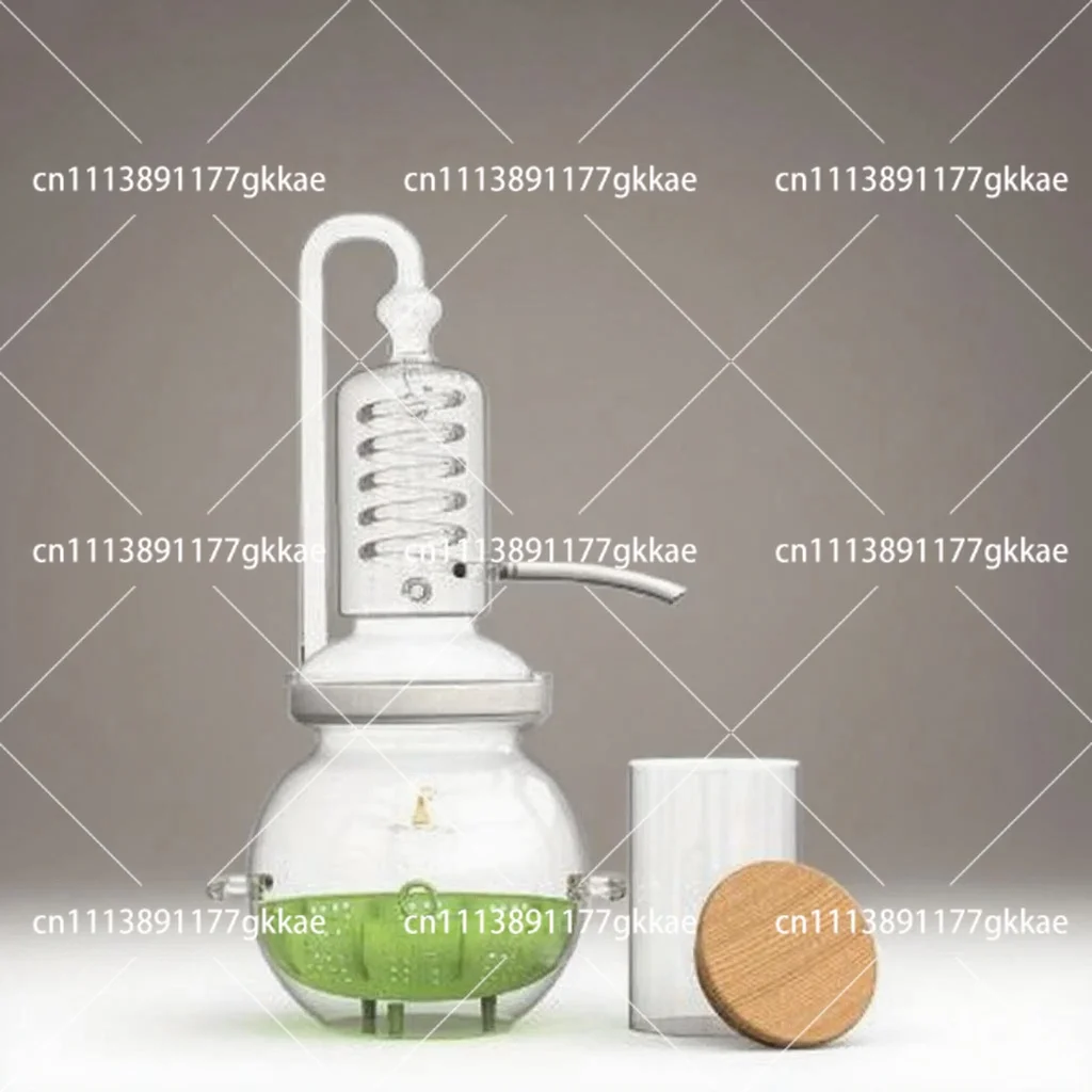 Glass Essential Oil Distiller Small Hydrosol Extractor Household Perfume Making Equipment