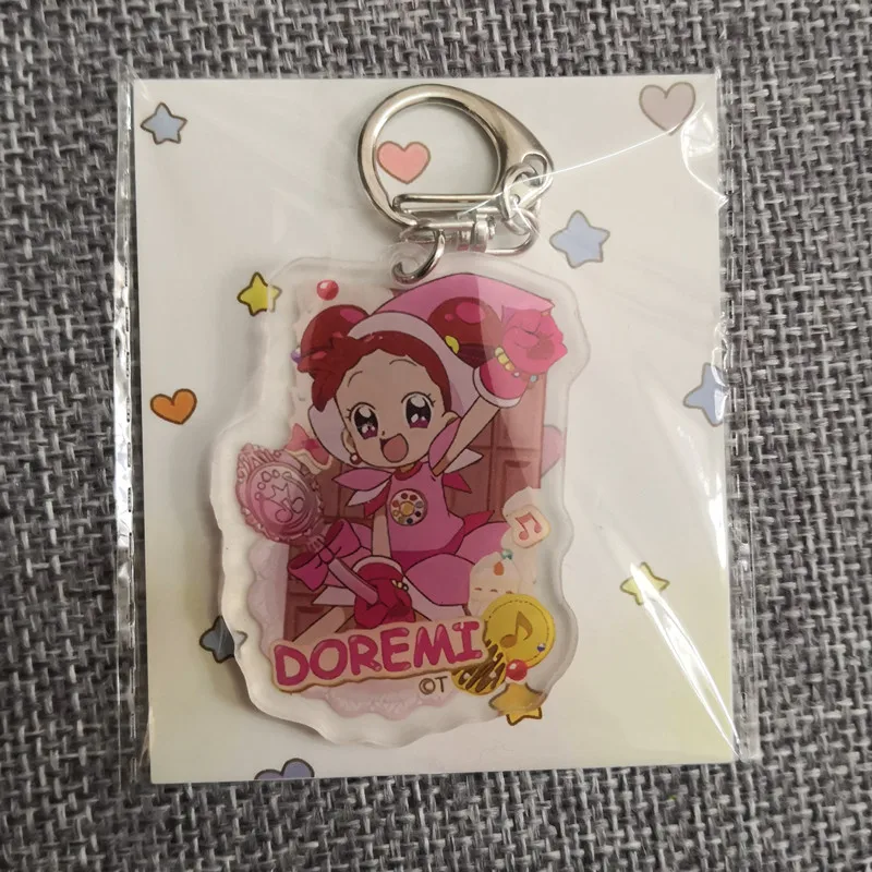 Anime magico DoReMi portachiavi figura bambola ogiamajo Harukaze Doremi Fujiwara blauki Asuka Momoko portachiavi ciondolo borsa per regalo