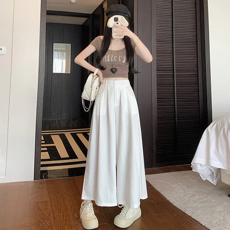 

Бренд TFETTERS 2024, весна-лето, повседневные свободные женские брюки с карманами, универсальные модные длинные мешковатые брюки, женские брюки