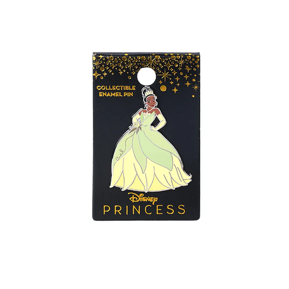 1 Stück offiziell lizenzierte Disney-Sammlerbrosche aus Emaille mit Prinzessinnen-Motiv, exquisites, süßes kleines Geschenk, modisches Accessoire – Detail 11