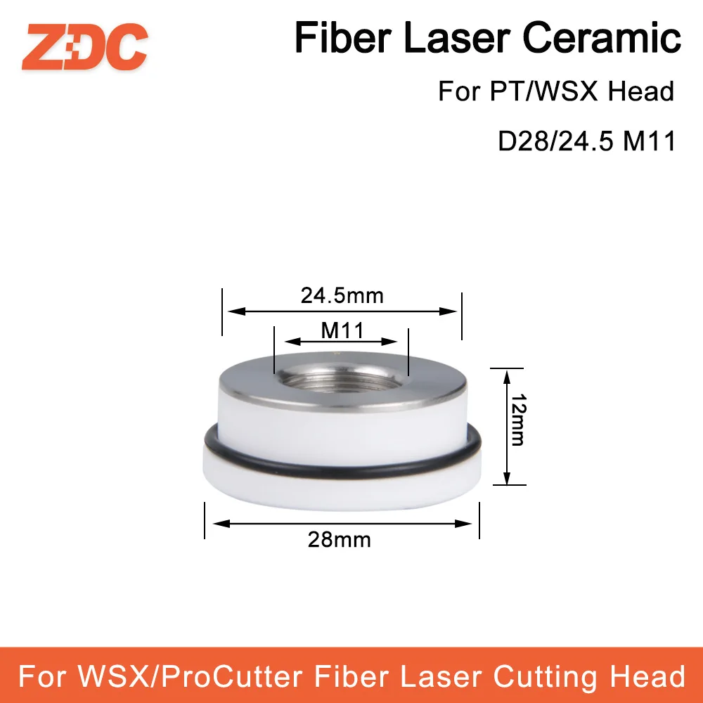 10Pcs/Lot Laser Ceramic 28/32mm KT B2 CON P0571-1051-00001 Nozzle Holder For Raytools/OEM/WSX/Precitec Fiber Laser Cutting Head