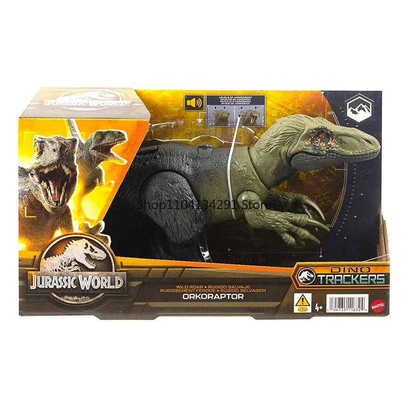 Modello originale di dinosauro Jurassic World Serie di tracker di dinosauri Tyrannosaurus Rex Regalo di compleanno per