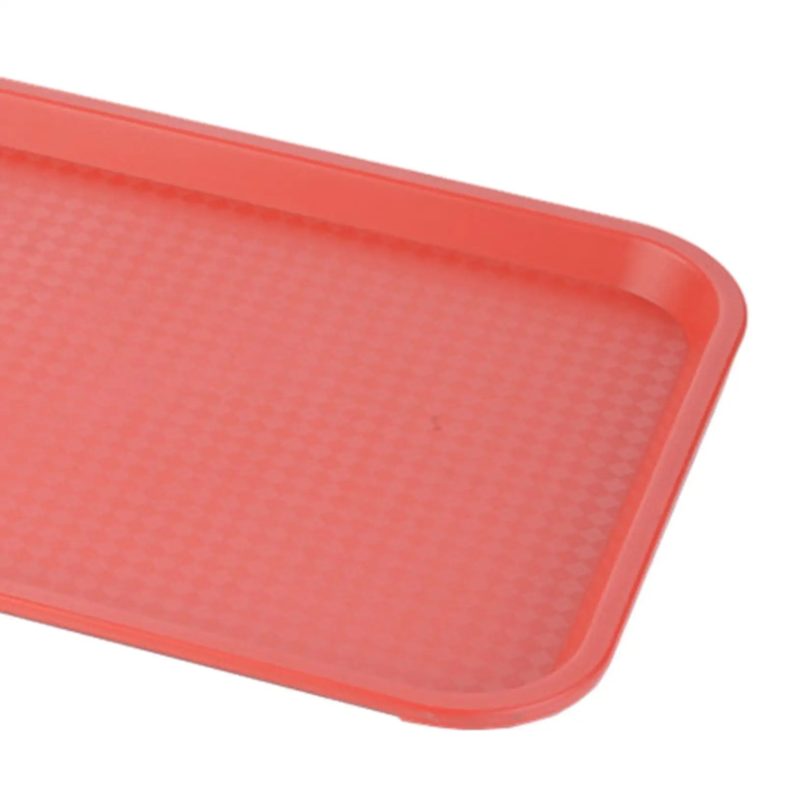 PP Material Serving Tray Multipurpose Decorative Platter for Jewelry Cosmetic Storage Ottoman Table Decor