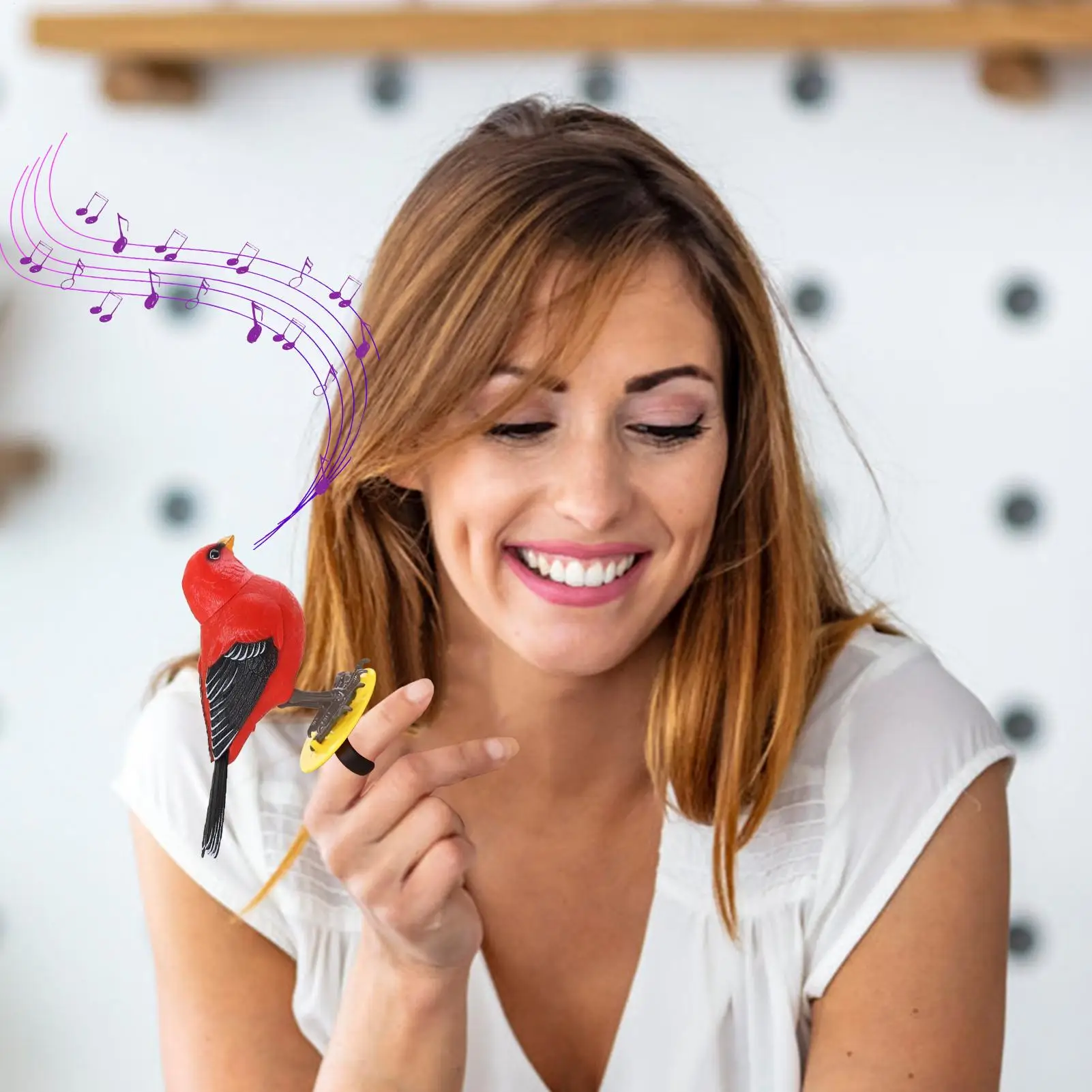 لعبة الطيور للأطفال طفل لعبة الطيور واقعية لطيف الحيوان تمثال للتفاعل الحديث سطح المكتب حفلة تفضل رياض الأطفال الحيوانات الأليفة