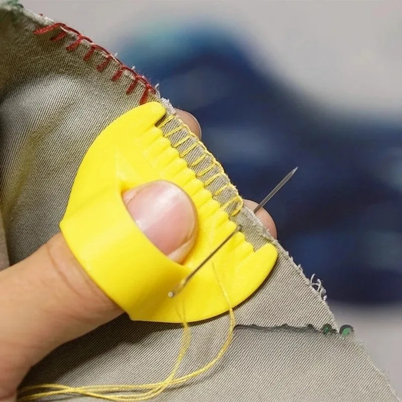 1pc Easy Sewing Guide for Beginners & Seniors - Plastic Hand Sewing Tool with 4mm Spacing for DIY Crafting