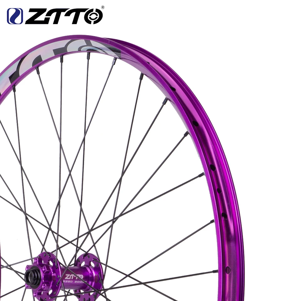 ZTTO-MTBチューブレスフロントホイールセット,dr390,ディスクブレーキ
