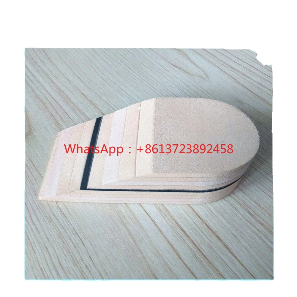 

Foot's Height Increase Insoles, Heel Cushion Inserts, Heel Lift Inserts for Leg Length Discrepancies