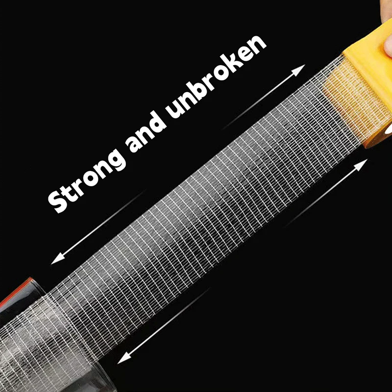 Super Traceless Carpet Adhesive Double Sided Cloth Base Tape With Strong Fixation High Viscosity For Waterproof Translucent Mesh
