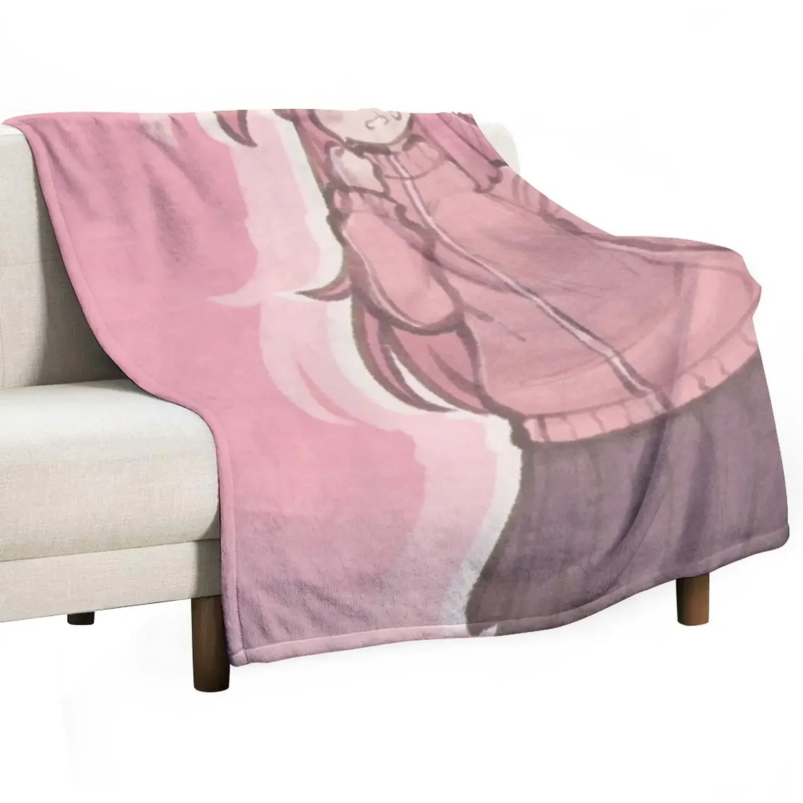 BOCCHI THE ROCK! Throw Blanket Flannel Fabric Hairys Blankets For Bed heavy to sleep Blankets