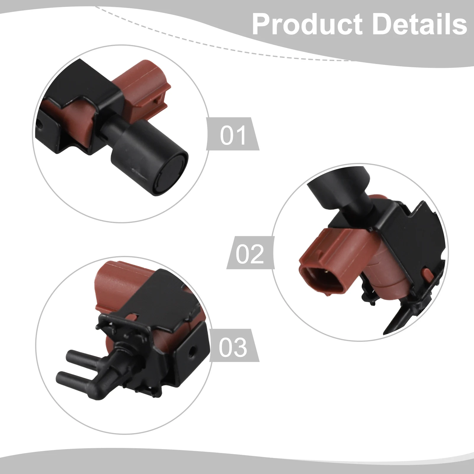 For Toyota for tundra 2005-2006 25860-46010 Vacuum Switch Solenoid Valve High Universality Fitment NO Brightness Variation
