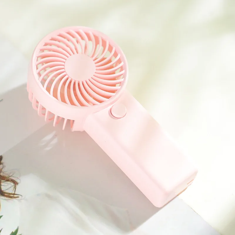 Protable Mini Fan Convenient Creative Small Fan Handheld Pocket Hand-held Fan Lightweight Adjustable Cute Small Fa