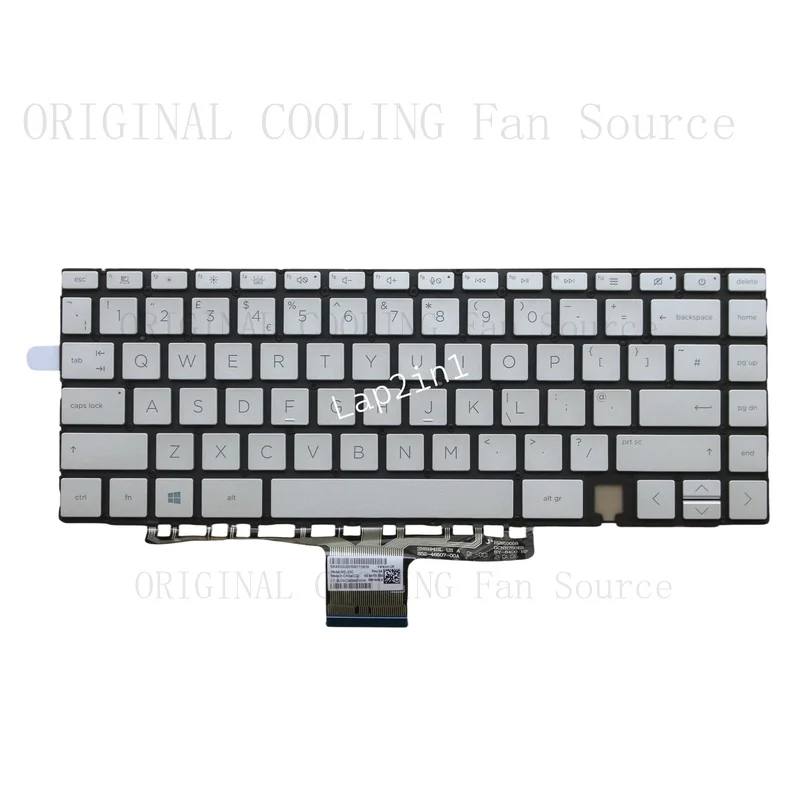 R+ New FOR HP Spectre X360 14-eaxxxx 14-ea0000 14t-ea0000 14-ea2000 UK Backlit Keyboard