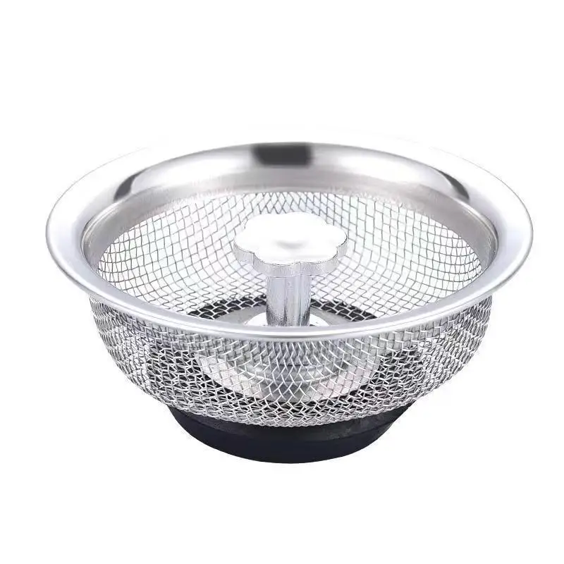 Kitchen Sink Filter Stainless Steel Sink Sewer Mesh Strainers Kitchen Tools Bathroom Floor Drains Hair Catcher Waste Plug Filter