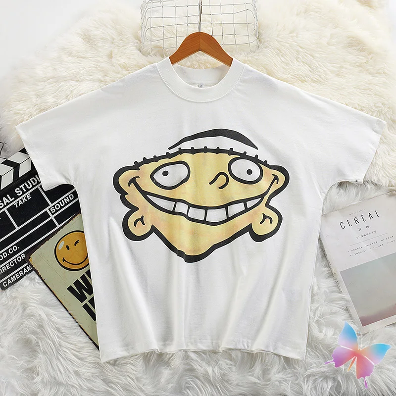 

Хлопковые футболки Fahsion в стиле хип-хоп с коротким рукавом для мужчин и женщин