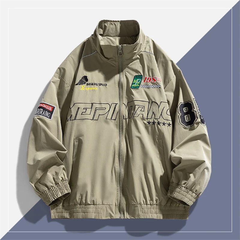 Spring Autumn High Quality Men's Outdoor Windproof Breathable Jacket Comfortable Multi Functional Fashion Trendy Handsome Jacket