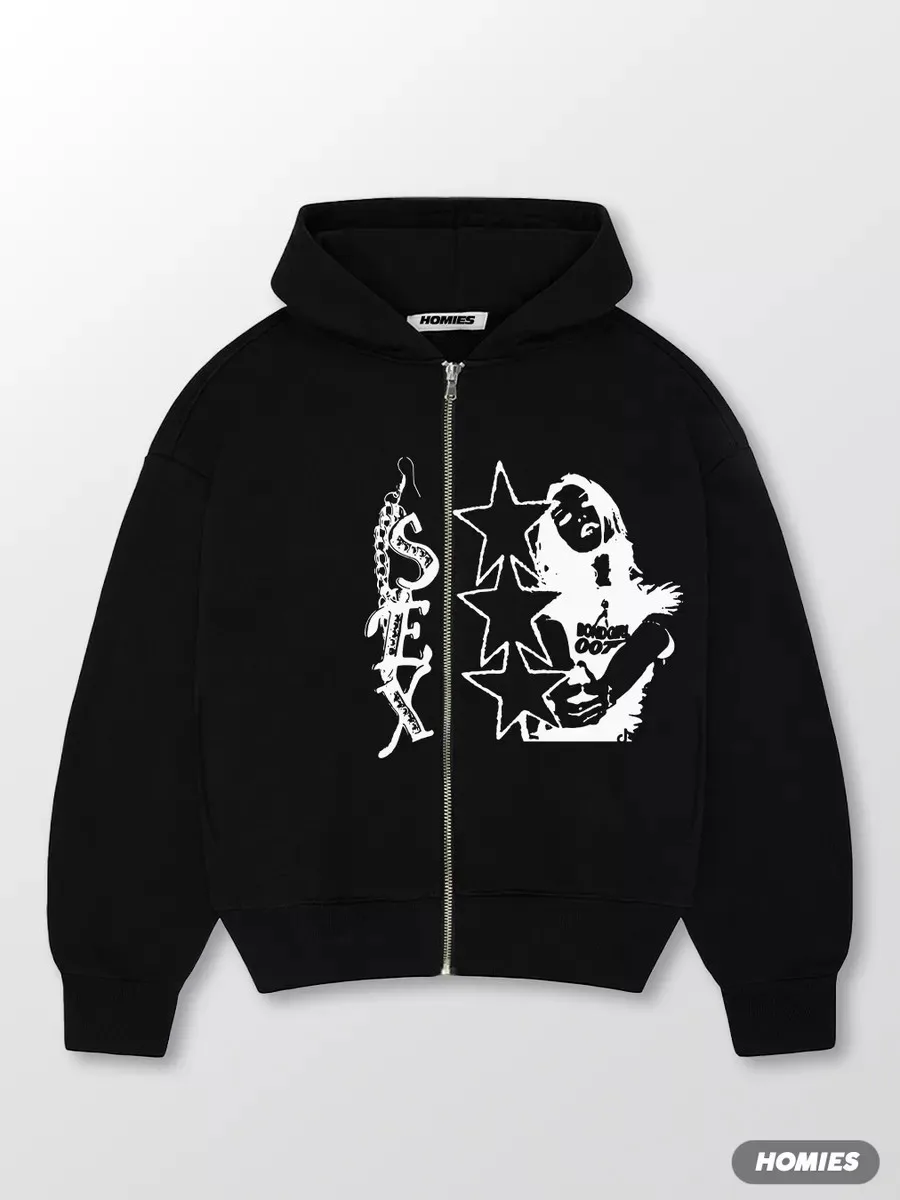 Y2k العصرية ستار طباعة هوديس النساء الرجال الجرونج الهيب هوب الشارع الشهير البلوز القمم الرجعية الأمريكية المتضخم هوديي الرجال الملابس
