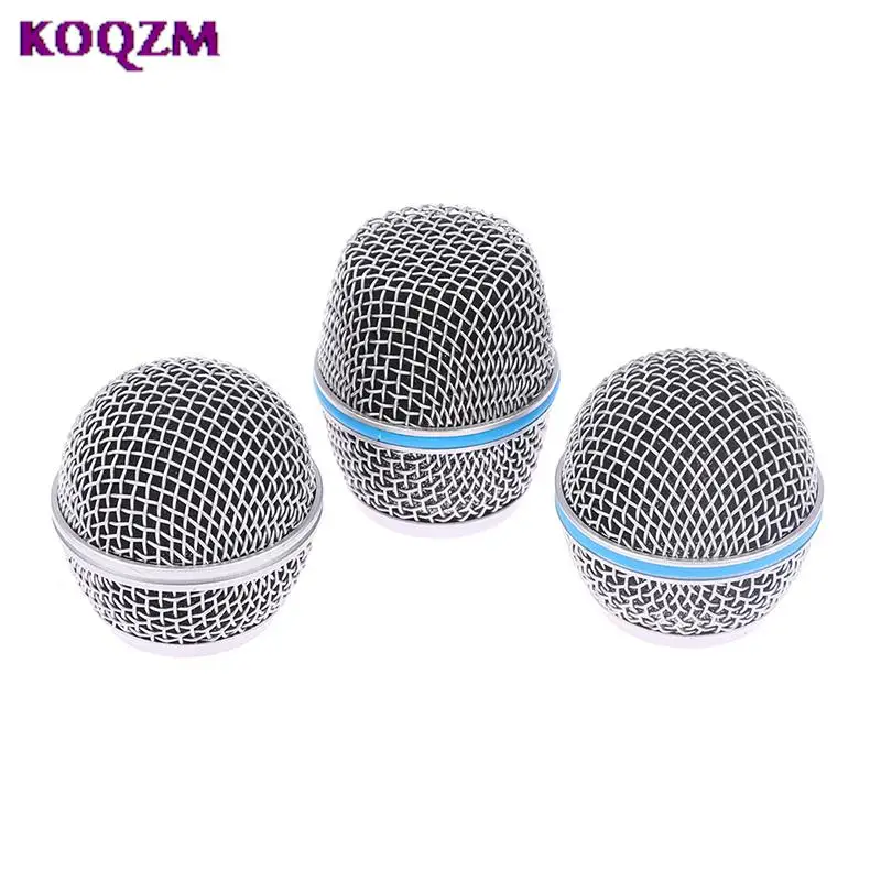 1PC Microphone Replacement Head Steel SM58 Mesh Handheld Microphone Grill Mesh Head Fits Shure Beta 57A 58A 87A 845S 945 view 3