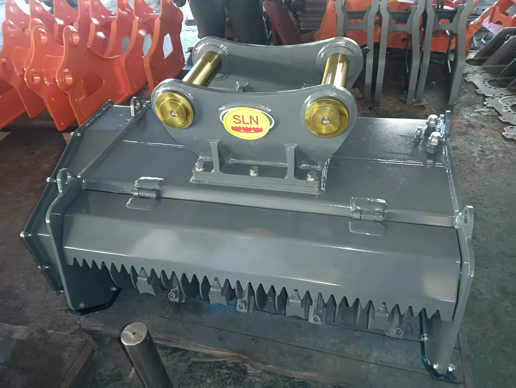 High Quality Customized Portable Wood Chipper Mulcher - Efficient Forestry Tool with New Motor for Construction Industry