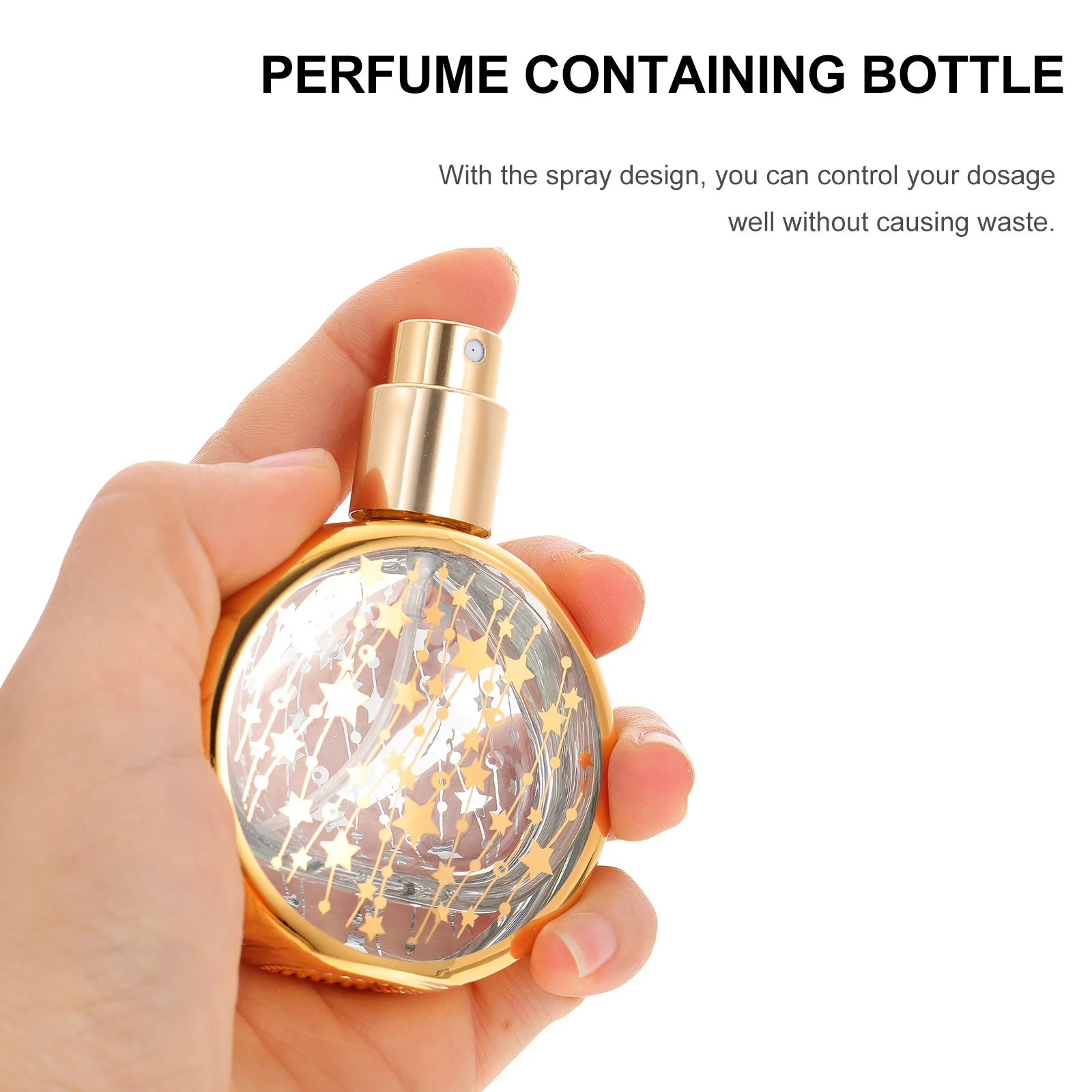 

Compact Glass Storage Bottles Portable Perfume Spray Bottles Airtight Travel Liquid Spray Bottle Refillable Perfume Bottle