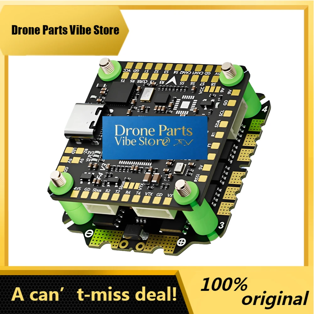 

DronePAocoda-RC F465S 3-8S 30*30mm V3/V4 Stack F405 Flight Controller 65A 4-in-1 ESC For RC FPV Drone Accessories