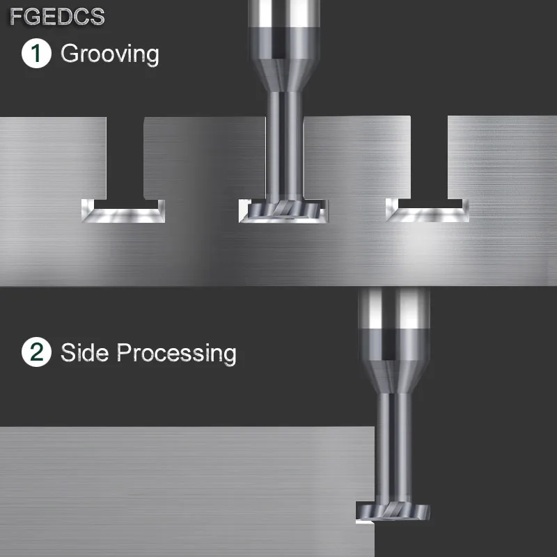 Imagem -03 - Flute Carbide End Moinho 16 16 Polegada Fresagem Cnc Cortador de Metal Ferramentas de Aço 3.175 4.76 6.35 7.93 9.525 12.7 Milímetros 4