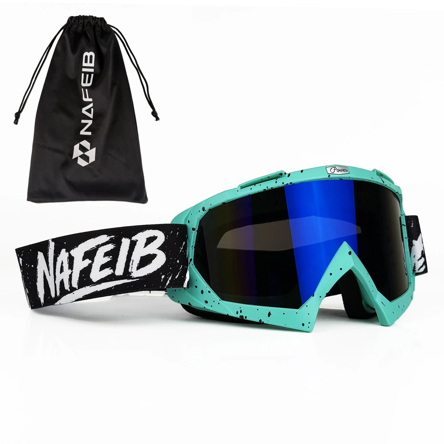 

Мотоочки NAFEIB Splash Paint с чехлом для хранения, защита от УФ-излучения, ветрозащита, пылезащита, для мотокросса, квадроциклов, внедорожных гонок, для мужчин