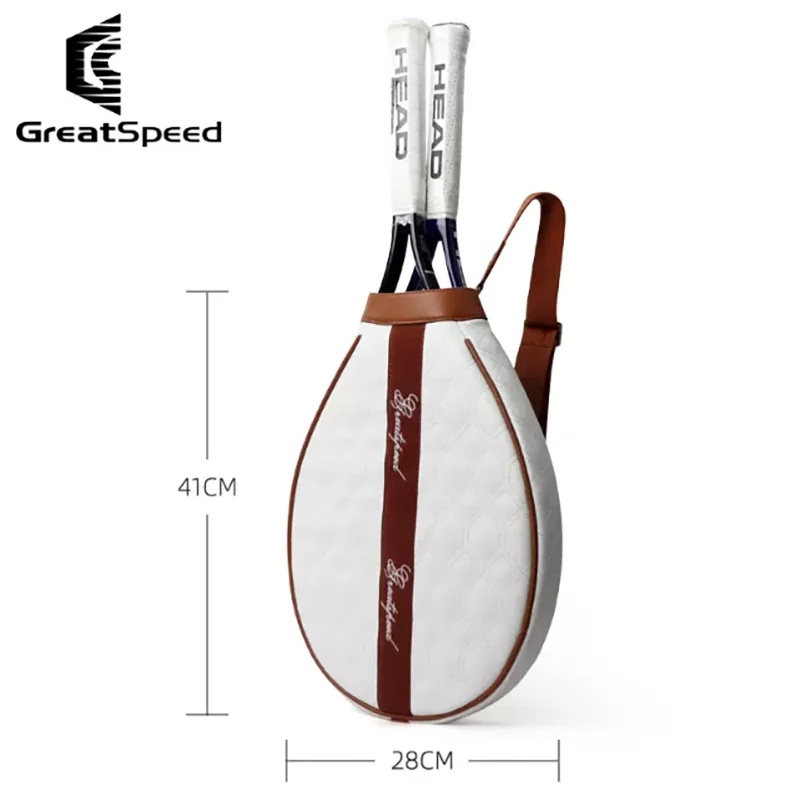 Greatspeed-tênis e raquete de badminton para homens e mulheres, bolsa de esportes para adultos, pode segurar 2 raquetes, novo, 2024